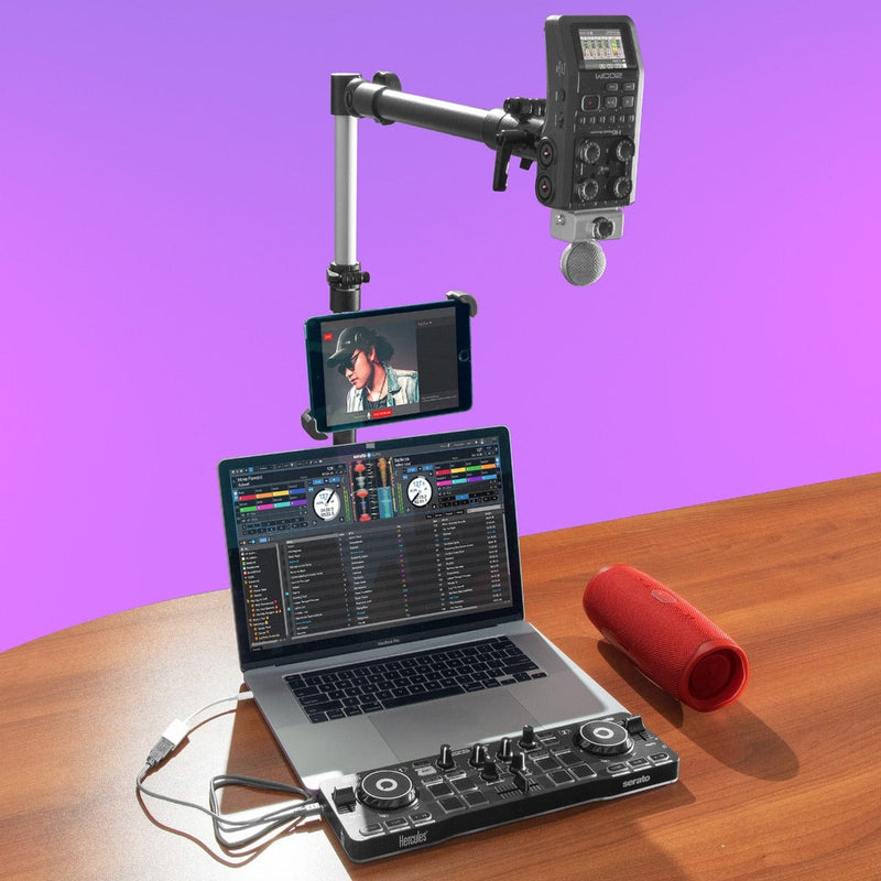 iBOLT Stream-Cast Overhead Camera Rig Desk Mount for DSLR Cameras for ...
