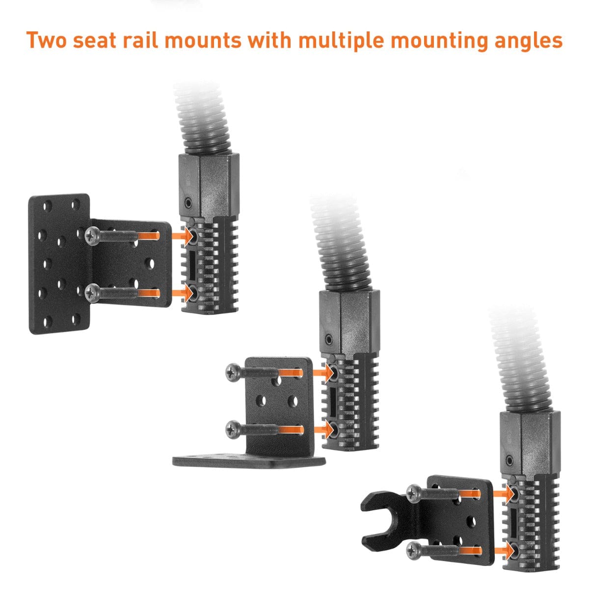 iBOLT Mounts iBOLT TabDock™ Bizmount™ Flexpro - Heavy Duty Seat Rail Mount