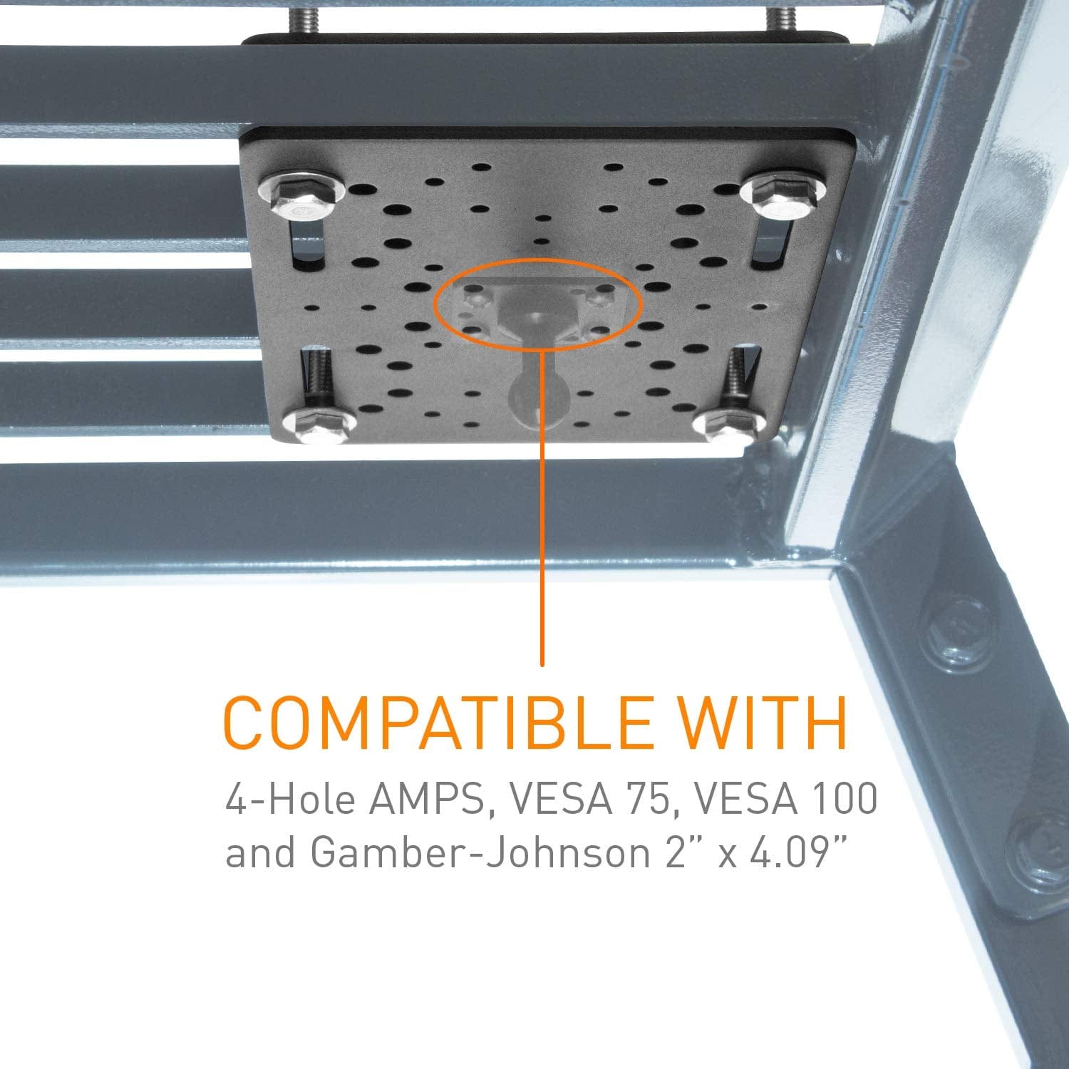 iBOLT Mounts Overhead Guard Metal Forklift Bracket
