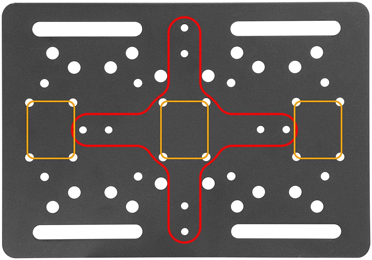 iBOLT Mounts Overhead Guard Metal Forklift Bracket