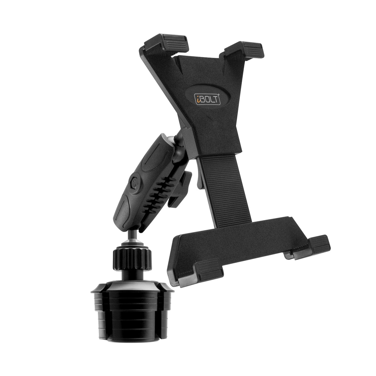 iBOLT Mounts TabDock TabDock™ Bizmount™ Console- Heavy Duty Cup Holder Mount for Tablets
