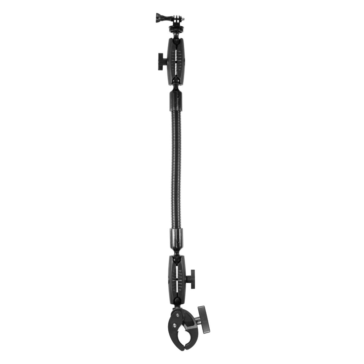iBOLT GoPro/ Action Camera Selfie Pole Clamp, Handlebar, Rail Mount