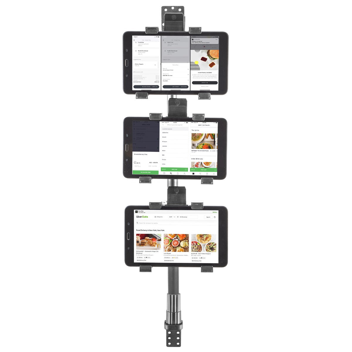iBOLT Tablet Tower- TabDock™ POS Wall Mount - with 3 Tablet Holders