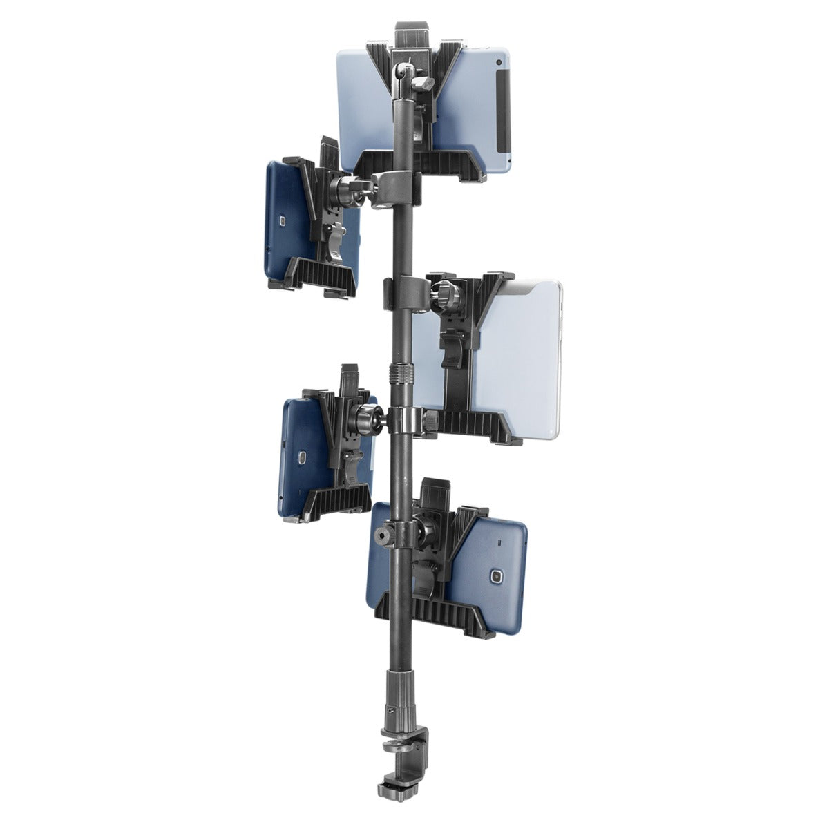 iBOLT Tablet Tower- TabDock™ POS Clamp Mount - with 5 Tablet Holders