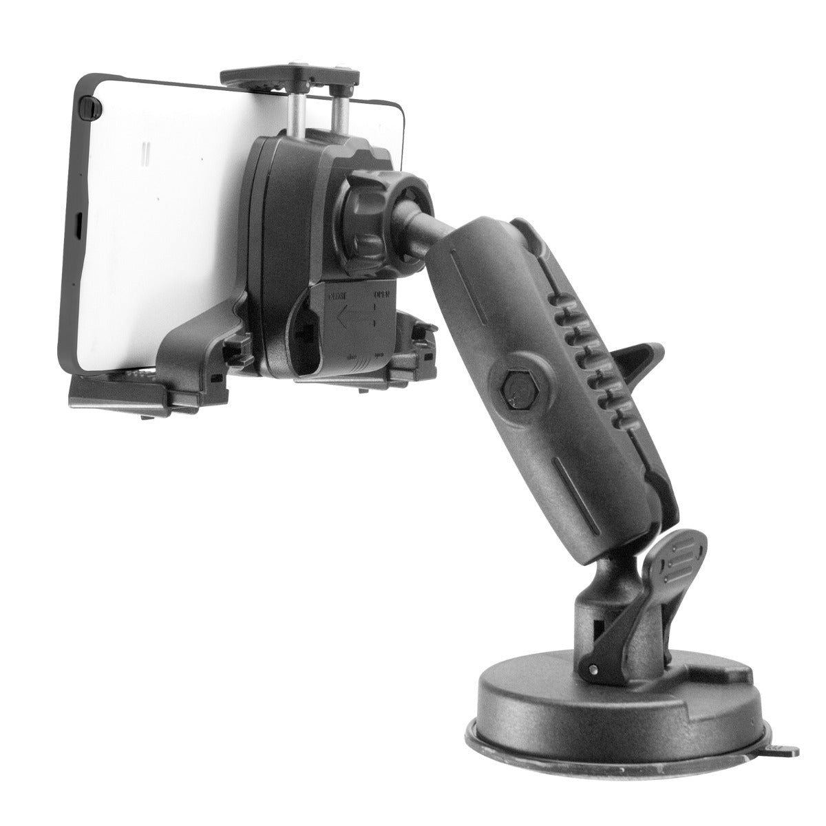 iBOLT xProDock™ NFC Bizmount™ - Phone Holder/Mount with Heavy Duty Suction Cup Base and 1.5m USB-C Cable