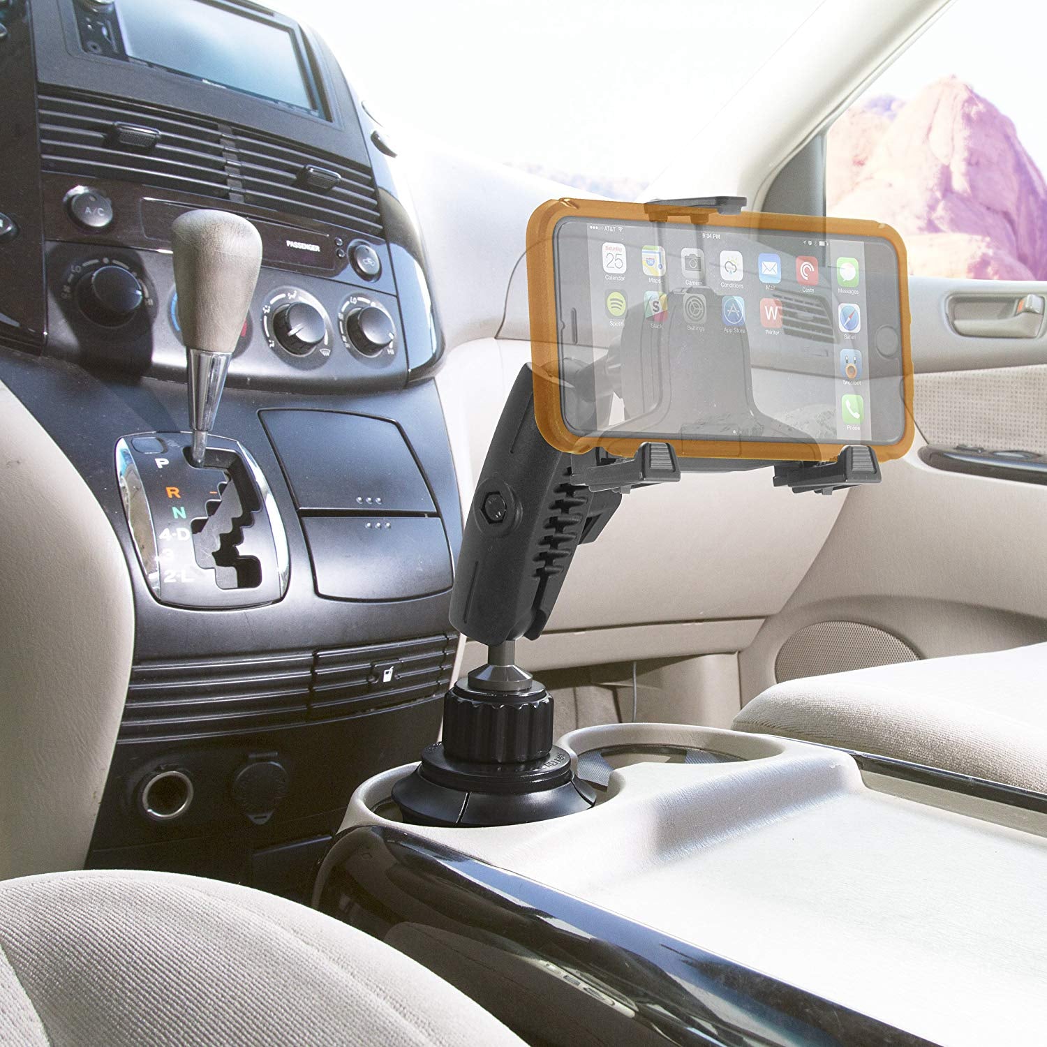 iBOLT™ xProDock™ Bizmount™ Console- Phone Cup Holder Mount